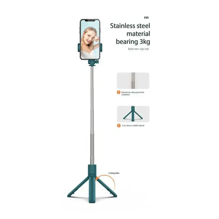 4 IN 1 SELFIE STICK (1.7m length)